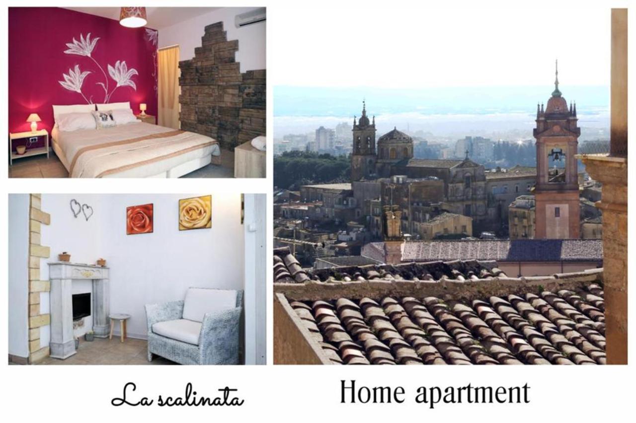 La Scalinata Home Apartment Caltagirone Exteriör bild